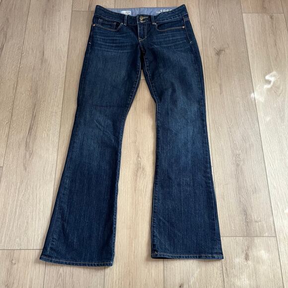 Gap Women’s Dark Wash Perfect Boot Jeans Sz 4 - Picture 3 of 8